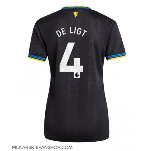 Koszulka piłkarska Manchester United Matthijs de Ligt #4 Strój Trzeci dla kobiety 2025-26 tanio Krótki Rękaw Koszulka piłkarska Manchester United Matthijs de Ligt #4 Strój Trzeci dla kobiety 2025-26 tanio Krótki Rękaw